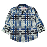 Cesare Paciotti Multicolor Shirt With Logo Long Sleeve Light Blue For Newborn