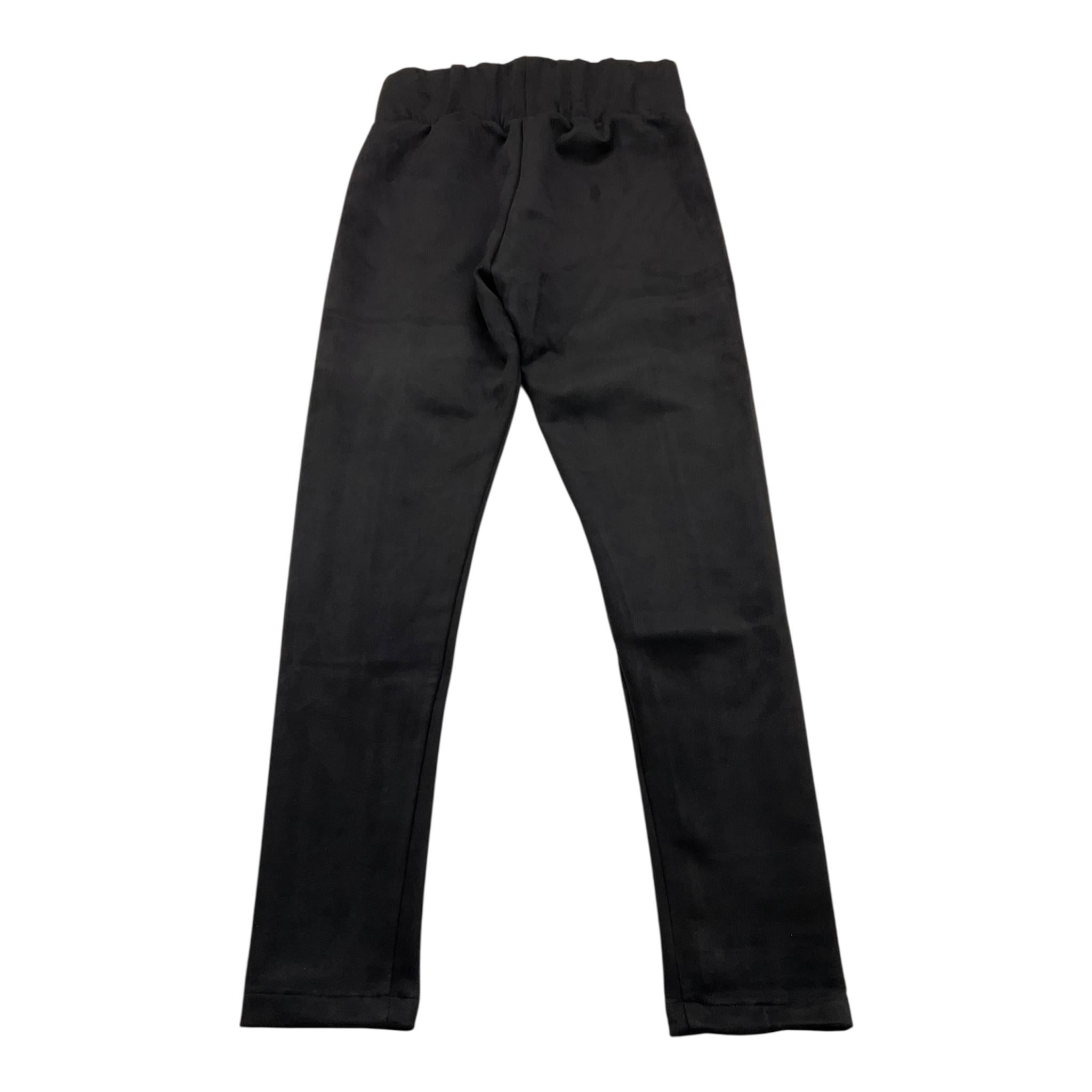 MARC ELLIS pantalone tinta unita in camoscio Nero per Bambina JMJPT00240 NERO MARC ELLIS 