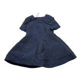 MIMISOL abito tinta unita mezza manica con ricami Blu per Neonata MFAB586N BLU MIMISOL 