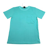 4Giveness T-Shirt Tinta Unita Girocollo per Bambina FGC4077 VERDE ACQUA 4GIVENESS 