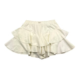 Twinset Short Skirt Effect With White Ruffles For Girls