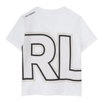 Karl Lagerfeld T-Shirt Girocollo Tinta Unita con Stampa per Neonato Z30432 BIANCO KARL LAGERFELD 
