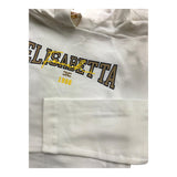 ELISABETTA FRANCHI shirt tinta unita cn cappuccio e logo Panna per Neonata EGTS083 PANNA ELISABETTA FRANCHI 