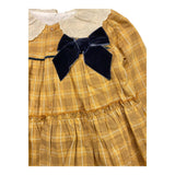 Valentina Bebes Set Solid Color Dress-Coulotte Biscuit For Newborn