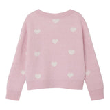 NAME IT maglia girocollo tinta unita con stampa cuori Rosa per Bambina 13235240 ROSA NAME IT 