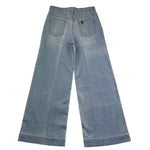 Liu Jo Jeans Tinta Unita Modello Palazzo per Bambina GA3117 AZZURRO LIU JO 