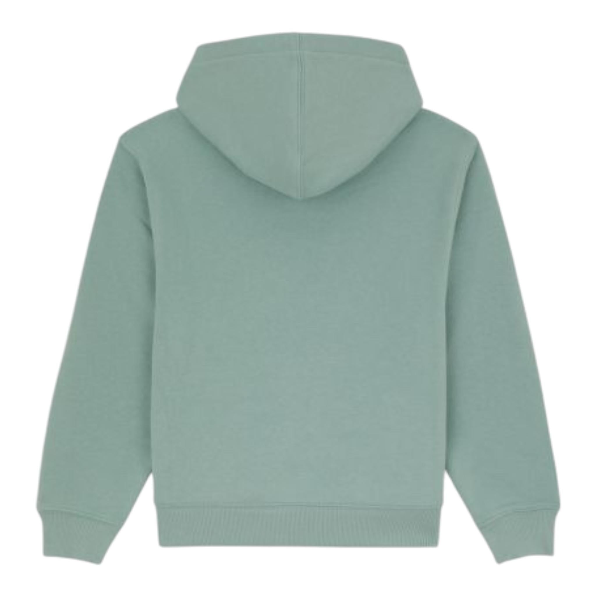 DICKIES felpa chiusa con cappuccio tinta unita con logo Verde acqua per Bambina DK0KWR27J591 VERDE ACQUA DICKIES 