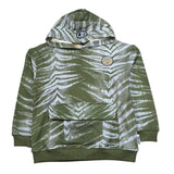 Just Cavalli Felpa Chiusa con Cappuccio Stampa Fantasia per Bambino JBP26104FE VERDE JUST CAVALLI 