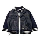 Daniele Alessandrini Plain Jacket With Zip Blue For Newborn