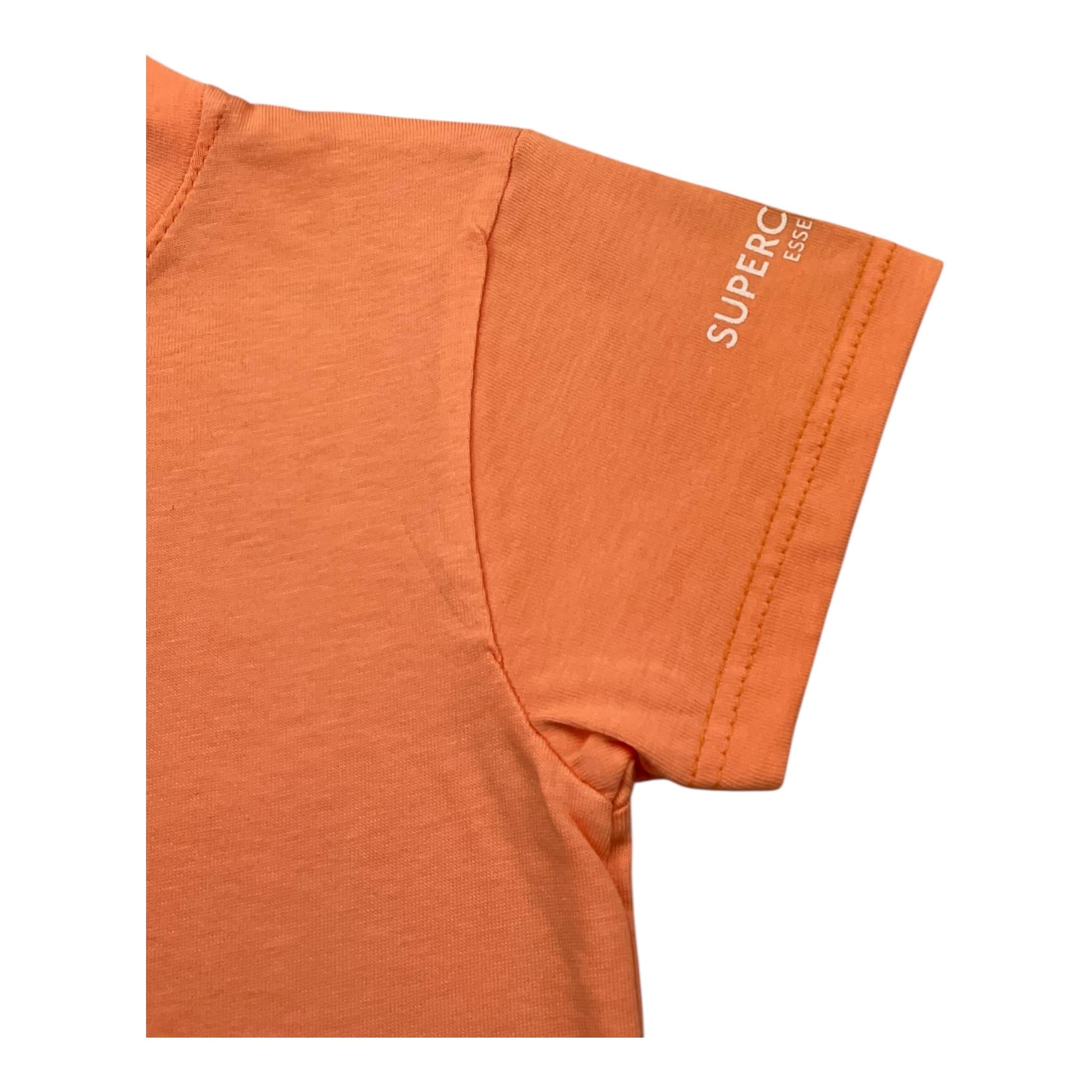 Superculture T-Shirt Girocollo Tinta Unita con Logo per Bambina EVAJ PESCA SUPERCULTURE 