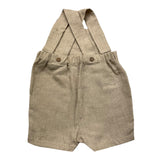 Wedoble Solid Color Beige Overalls For Baby