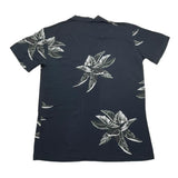 I'M Brian Solid Color Half Sleeve Shirt With Black Pattern For Newborn