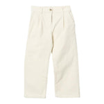 MOSCHINO pantalone tinta unita in camoscio Crema per Bambino HDP05W CREMA MOSCHINO 