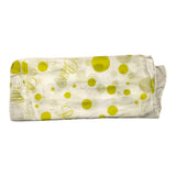 Petit Pashmina Solid Color Polka Dot Pattern Cream For Girls