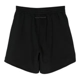 Maison Margiela Bermuda In Solid Color Sweatshirt With Contrast Print Black For Boys