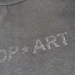 Shopart Abito Giromanica Tinta Unita con Stampa per Bambina SAJDR000409 NERO SHOPART 