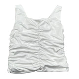 Lu Lu By Miss Grant Top tinta unita A Bretelle Bianco per Bambina LL3508 BIANCO LU LU BY MISS GRANT 