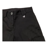 DIXIE pantalone tinta unita modello palazzo Nero per Bambina PHS8132G67 NERO DIXIE 