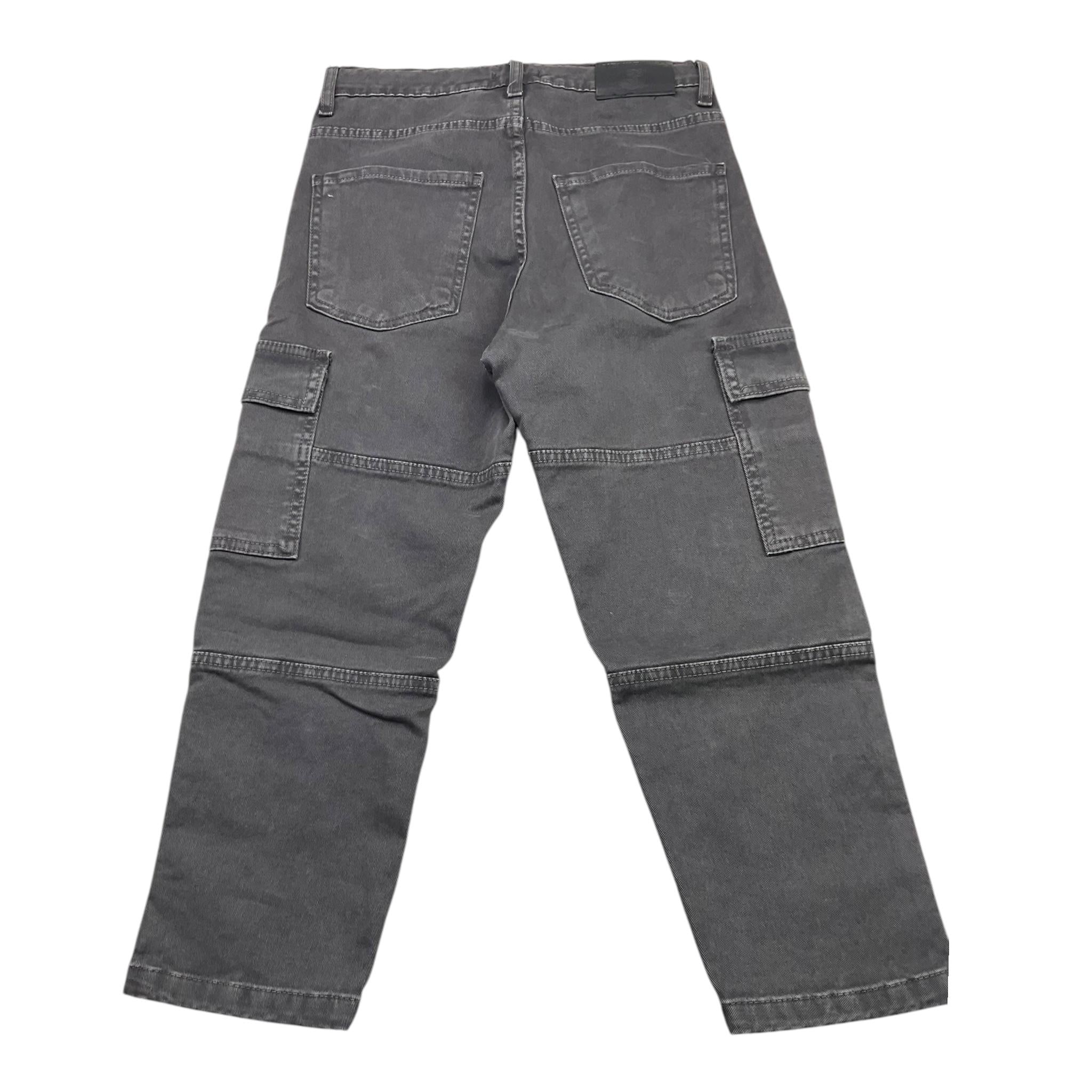 NEVER TOO jeans tinta unita con girovita regolabile Grigio per Bambino NT2073R GRIGIO NEVER TOO 