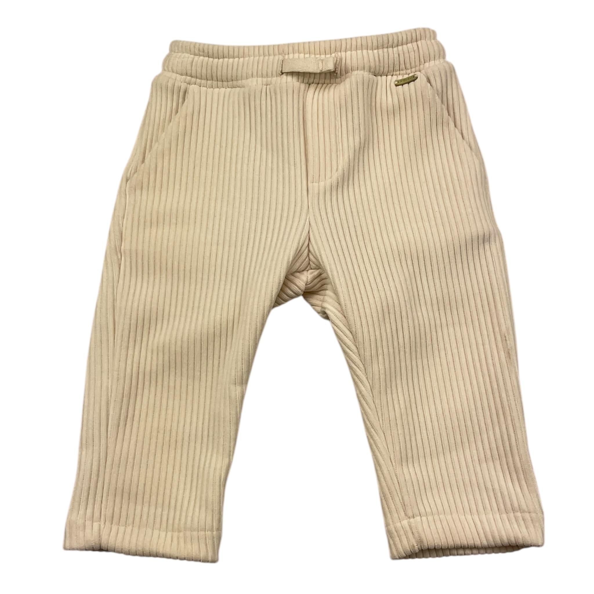 LE BEBE' pantalone tinta unita con elastico in vita Beige per Neonato LBB5161 BEIGE LE BEBE' 