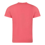 Stone Island T-Shirt Girocollo Tinta Unita con Logo per Bambino K1S162100002 SALMONE STONE ISLAND 