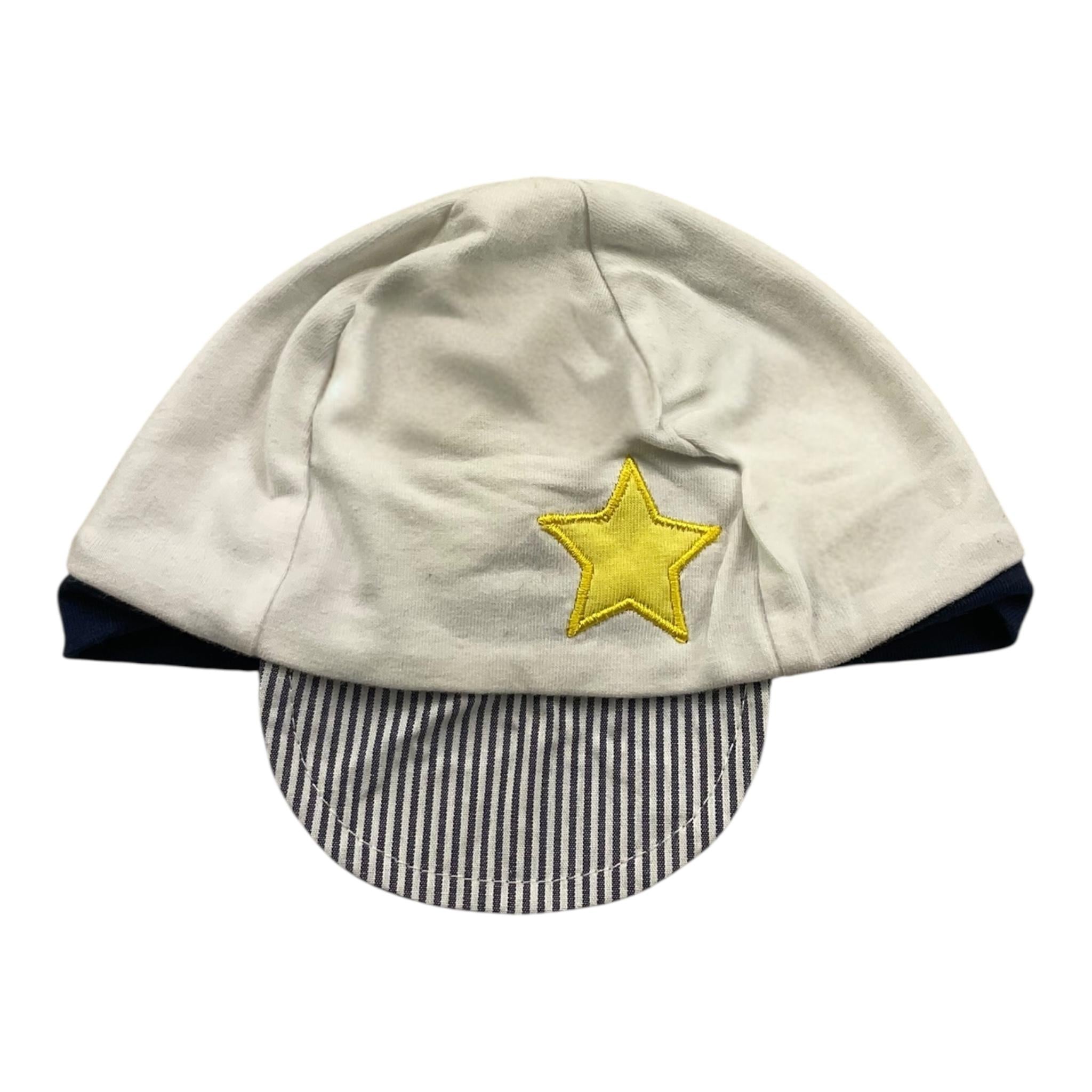 ELE-BABY cappello tinta unita con visiera Bianco per Neonato 00183331 BIANCO ELE-BABY 