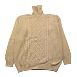OFFICINA MILANESE maglia tinta unita collo alto Panna per Bambino 34NK664 PANNA OFFICINA MILANESE 