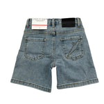 Cesare Paciotti Bermuda Tinta Unita In Denim per Bambino BMP5161JX AZZURRO CESARE PACIOTTI 