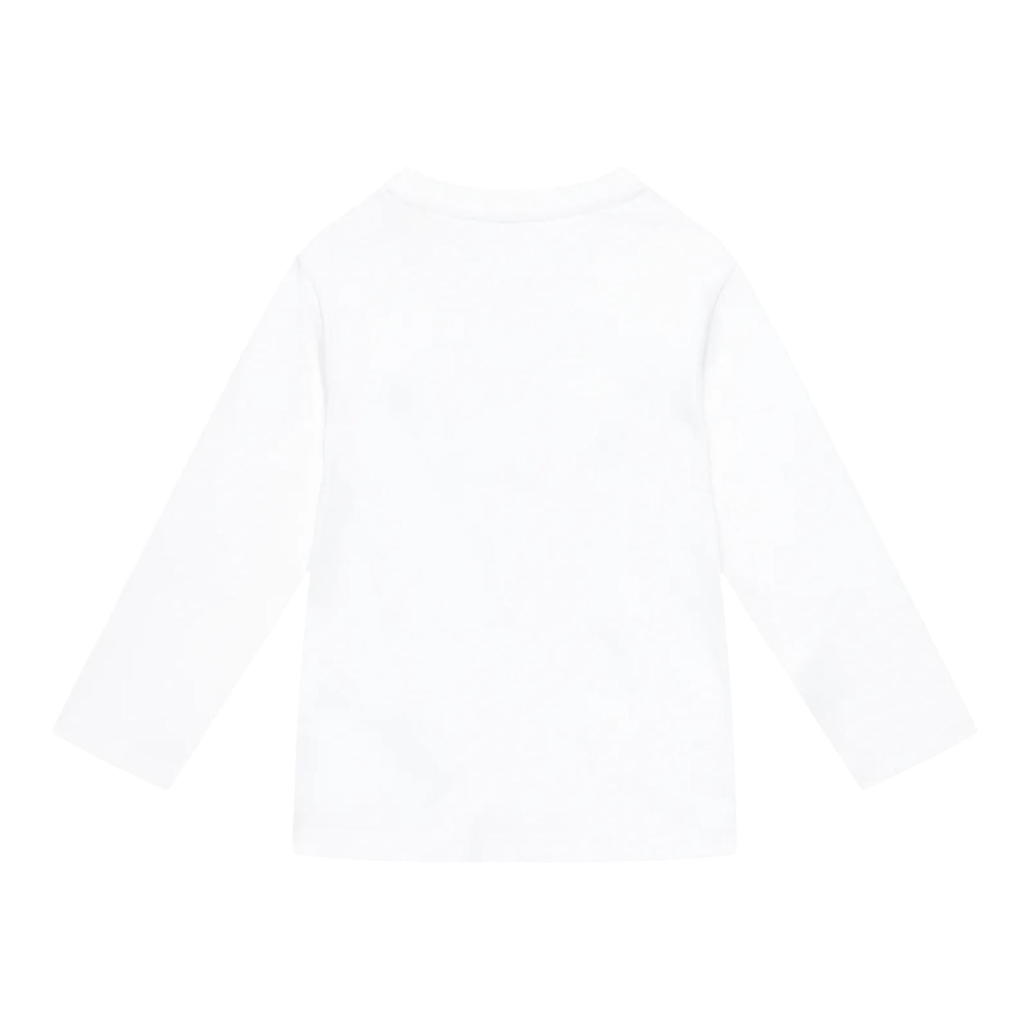 GUESS shirt girocollo tinta unita ocn logo Bianco per Neonato N4YI36K8HM4NX BIANCO GUESS 