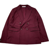 Paolo Pecora Giacca Tinta Unita Doppiopetto per Bambino PP4194 BORDEAUX PAOLO PECORA 