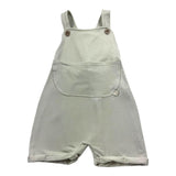 Bamboom+Babies Solid Color Overalls With Pocket Mud For Newborn