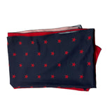 Daniele Alessandrini Two-Tone Blue Print Scarf For Children