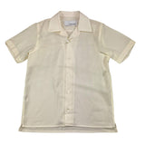 Costumein Shirt Half Sleeve Solid Color Cream For Boys