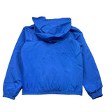 Yours Cobalt Solid Color Zip Up Hooded Jacket For Boys