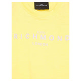 John Richmond T-Shirt Girocollo Tinta Unita con Stampa per Bambina RIP25002TSJXXX GIALLO JOHN RICHMOND 