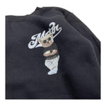 BRAND NAME felpa chiusa girocollo tinta unita Nero per Bambino BN220S NERO BRAND NAME 