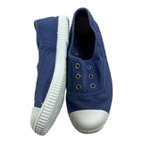 Chipie Sneakers Solid Color With Contrast Sole Blue For Kids
