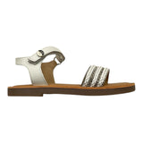 Gioseppo Plain Sandal With White Strap For Girls