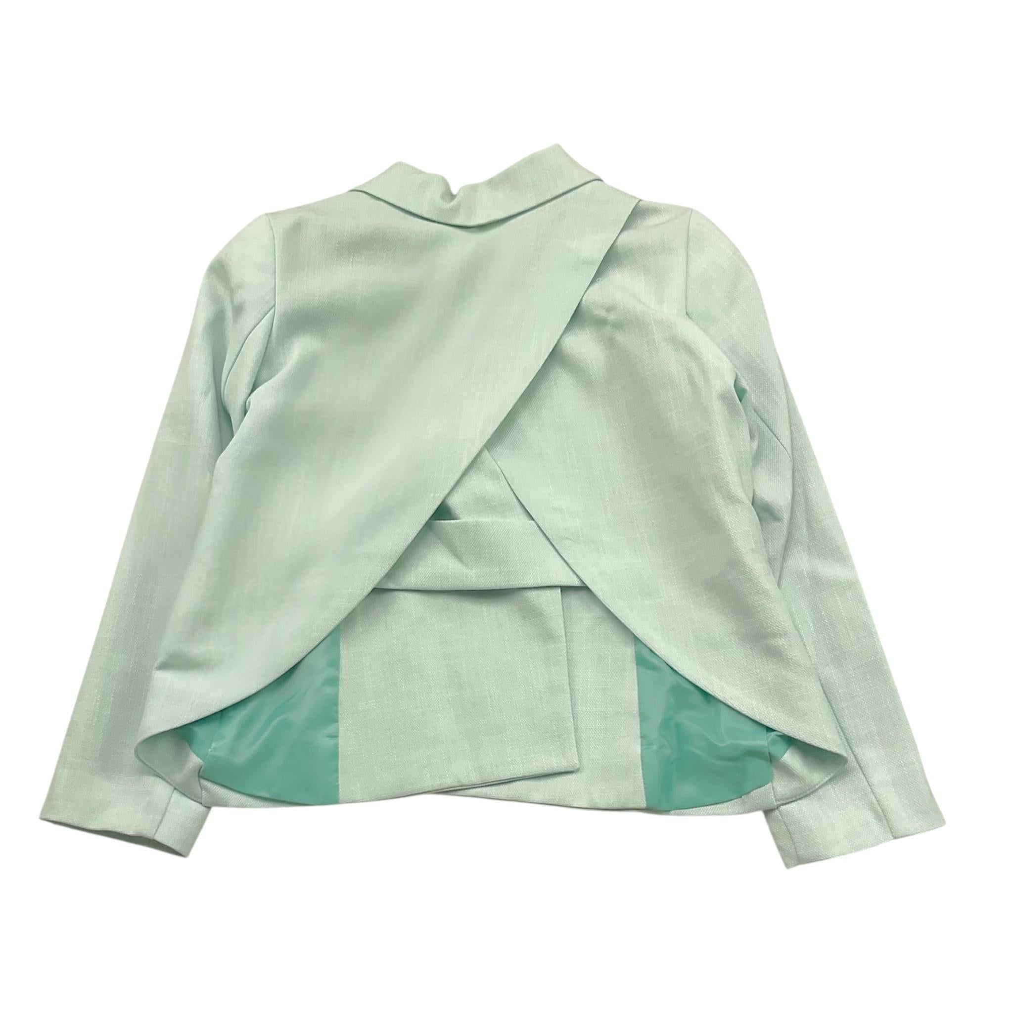 Vicolo Giacca Tinta Unita con Bottoni per Bambina 3145J00049 VERDE ACQUA VICOLO 