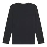 ANTONY MORATO shirt tinta unita girocollo con stampa Nero per Bambino MKKL00267 NERO ANTONY MORATO 