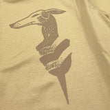 TRUSSARDI shirt girocollo tinta unita con stampa Beige per Bambino TBA25022TS BEIGE TRUSSARDI 