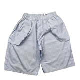Brian Rush Solid Color Elastic Waist Bermuda Shorts Light Blue For Baby
