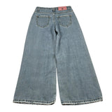 John Richmond Jeans Tinta Unita con Brillantini per Bambina RGP26133JE AZZURRO JOHN RICHMOND 