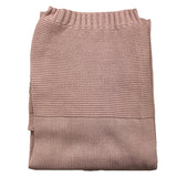 Chicco Plain Blanket With Pink Embroidery For Newborn