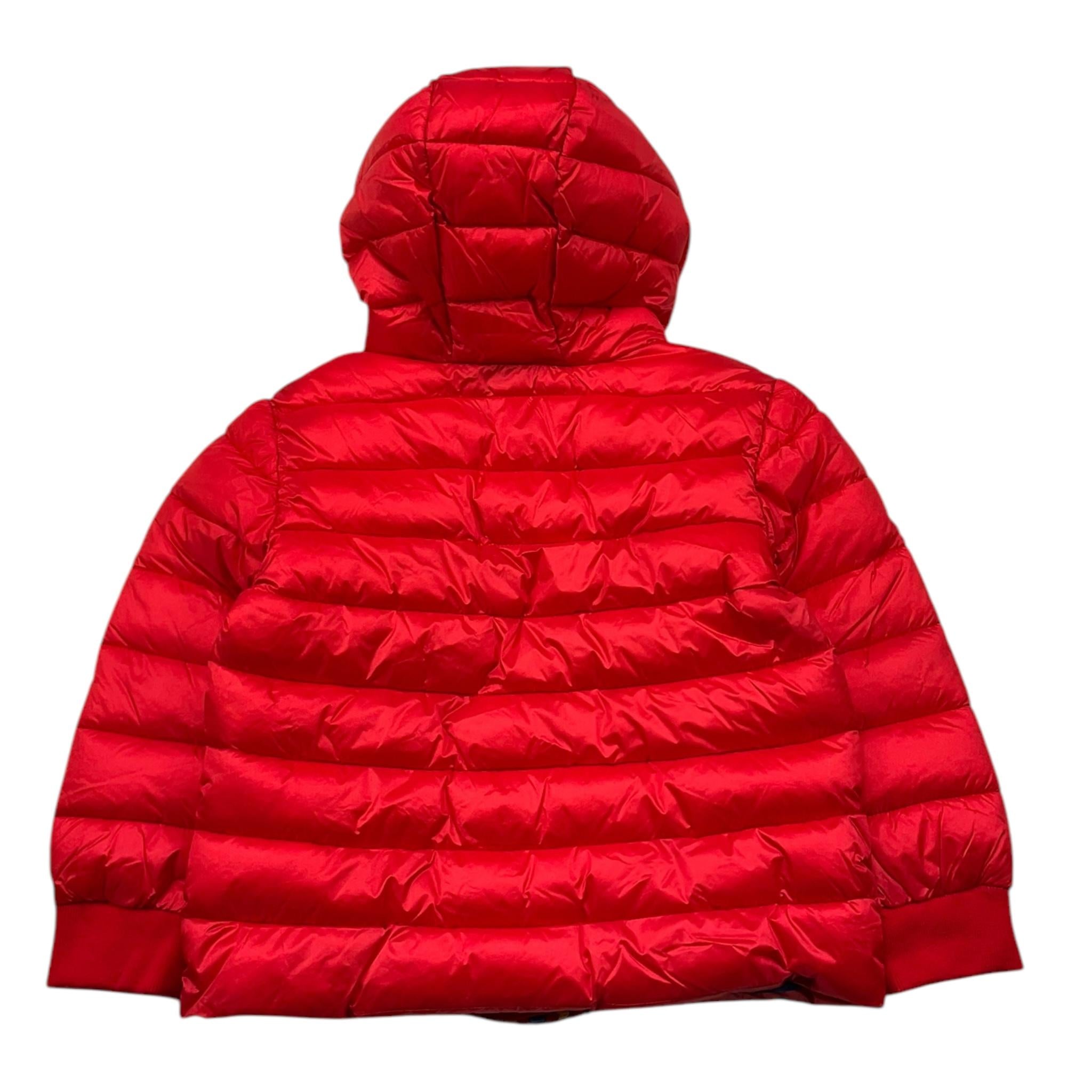 REFRIGUE giubbino tinta unita con cappuccio e zip in contrasto Rosso per Neonato 2871O0001 ROSSO REFRIGUE 