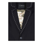 John Richmond Giacca Tinta Unita con Borchie per Bambino RBP25148GC NERO JOHN RICHMOND 