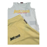 Just Cavalli Completo 2 Pezzi Canotta-Gonna Bicolore per Neonata JIP26030CJ BIANCO/GIALLO JUST CAVALLI 