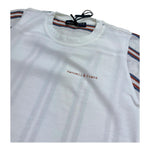 Manuel & Frank T-Shirt Girocollo Tinta Unita con Maniche In Contrasto per Bambino MF7126B BIANCO MANUEL & FRANK 
