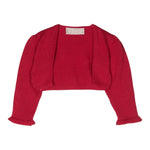 LA STUPENDERIA coprispalle tinta unita Rosso per Bambina WCSP62J ROSSO LA STUPENDERIA 
