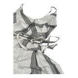 Xacus Abito Bretelline Tinta Unita con Stampe per Bambina 05562 PANNA XACUS 